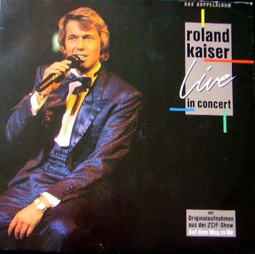 Cover Roland Kaiser - Live In Concert (2xLP, Gat) Schallplatten Ankauf