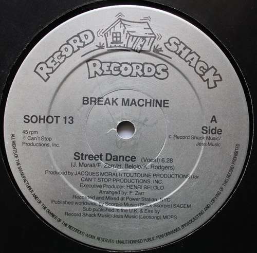 Cover Break Machine - Street Dance (12) Schallplatten Ankauf