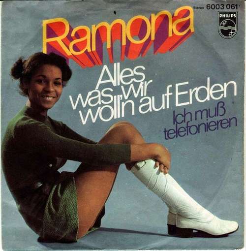 Cover Ramona* - Alles, Was Wir Woll'n Auf Erden (7, Single) Schallplatten Ankauf
