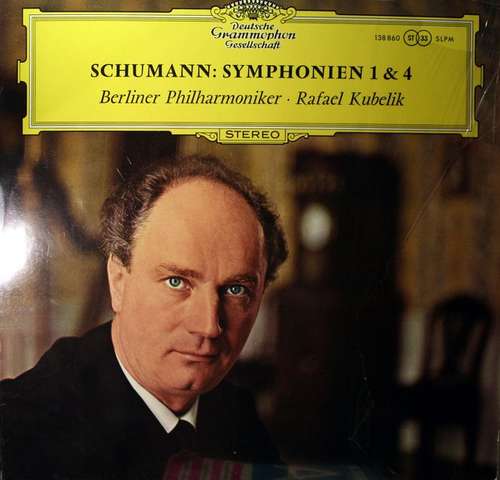 Cover Schumann* – Berliner Philharmoniker, Rafael Kubelik - Symphonien 1 & 4 (LP) Schallplatten Ankauf