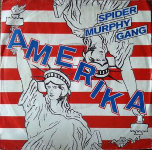 Cover Spider Murphy Gang - Amerika (12, Maxi, Single) Schallplatten Ankauf