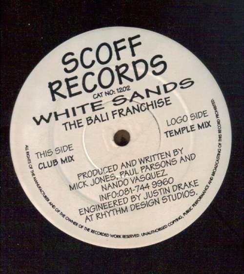 Cover The Bali Franchise - White Sands (12) Schallplatten Ankauf