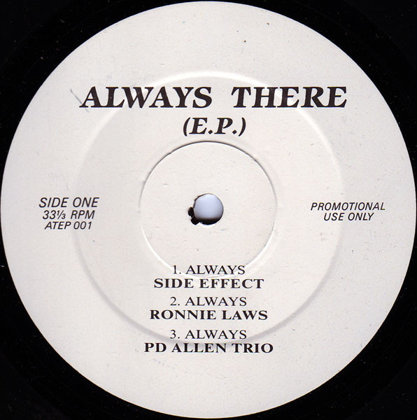 Bild Side Effect / Ronnie Laws / PD Allen Trio / Willie Bobo, Incognito - Always There (E.P.) (12, EP, Unofficial) Schallplatten Ankauf