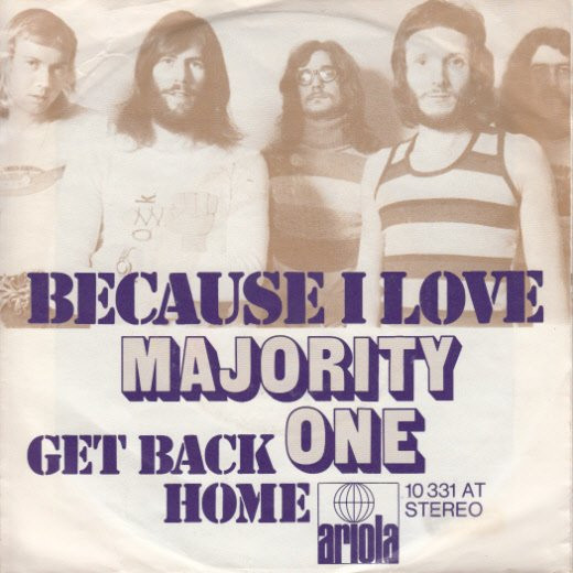 Bild Majority One - Because I Love (7, Single) Schallplatten Ankauf