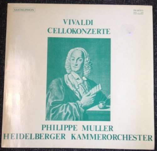 Cover Vivaldi* - Philippe Muller, Heidelberger Kammerorchester - Cellokonzerte (LP) Schallplatten Ankauf