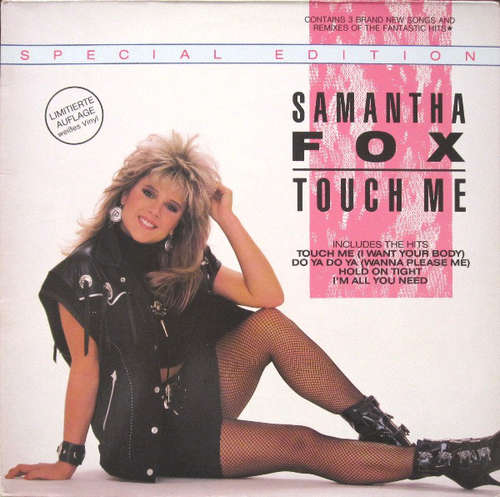 Cover Samantha Fox - Touch Me (LP, Album, Ltd, S/Edition, Whi) Schallplatten Ankauf
