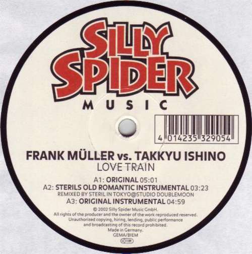 Cover Frank Müller vs. Takkyu Ishino - Love Train (12) Schallplatten Ankauf