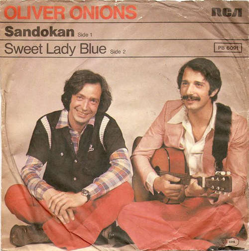 Cover Oliver Onions - Sandokan / Sweet Lady Blue (7, Single) Schallplatten Ankauf