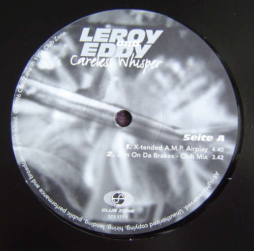 Cover Leroy & Eddy - Careless Whisper (12) Schallplatten Ankauf