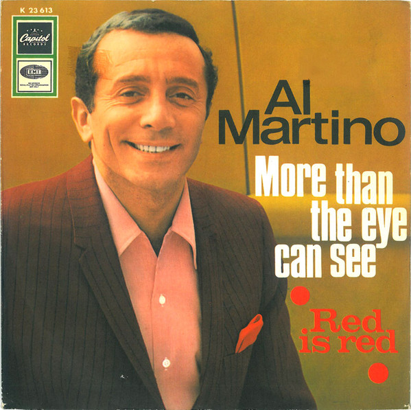 Cover Al Martino - More Than The Eye Can See (7, Single) Schallplatten Ankauf