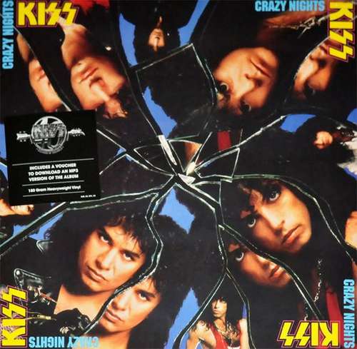 Cover Kiss - Crazy Nights (LP, Album, RE, 180) Schallplatten Ankauf