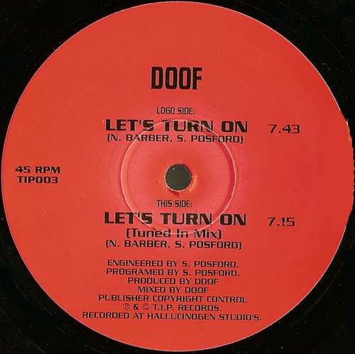 Cover Doof - Let's Turn On (12) Schallplatten Ankauf