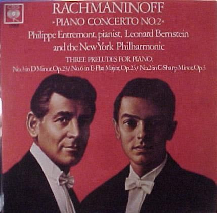 Cover Rachmaninoff*, Philippe Entremont - Philippe Entremont, The New York Philharmonic Orchestra - Piano Concerto No.2 (LP) Schallplatten Ankauf
