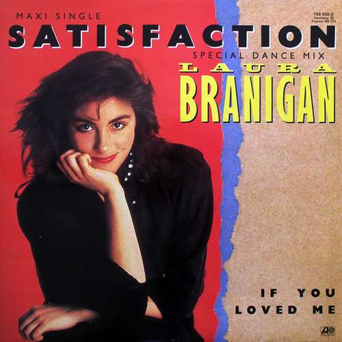 Cover Laura Branigan - Satisfaction (12, Maxi) Schallplatten Ankauf