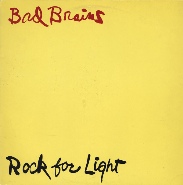 Cover Bad Brains - Rock For Light (LP, Album, Whi) Schallplatten Ankauf