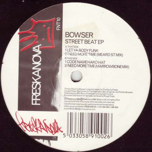 Cover Bowser - Street Beat EP (12, EP) Schallplatten Ankauf