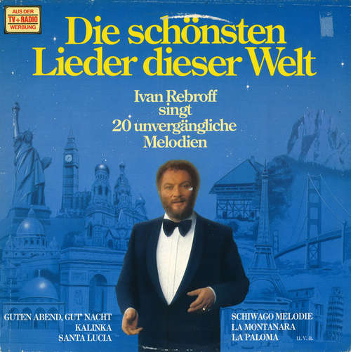 Cover Ivan Rebroff - Die Schönsten Lieder Dieser Welt (LP, Album) Schallplatten Ankauf