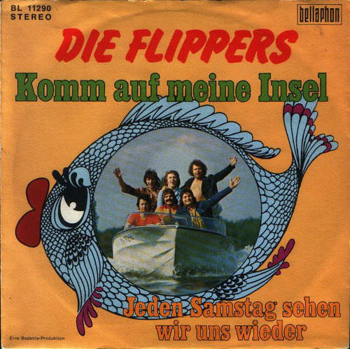 Cover Die Flippers - Komm Auf Meine Insel (7, Single) Schallplatten Ankauf
