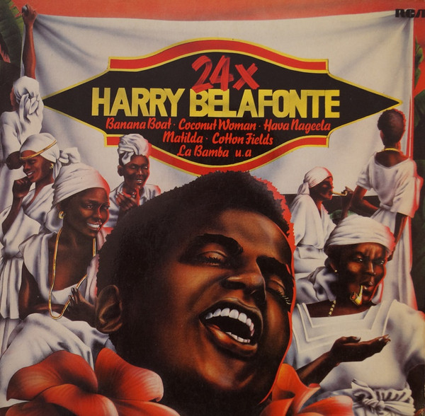 Cover Harry Belafonte - 24x Harry Belafonte (2xLP, Comp, RE, Gat) Schallplatten Ankauf