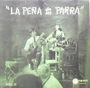 Cover Isabel Y Angel Parra - La Peña De Los Parra Vol.II (LP, Album) Schallplatten Ankauf