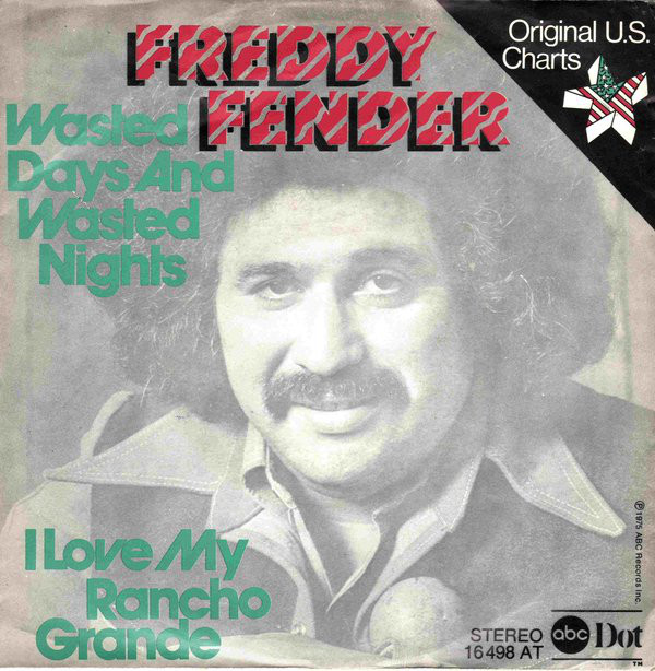 Cover Freddy Fender (2) - Wasted Days And Wasted Nights (7) Schallplatten Ankauf