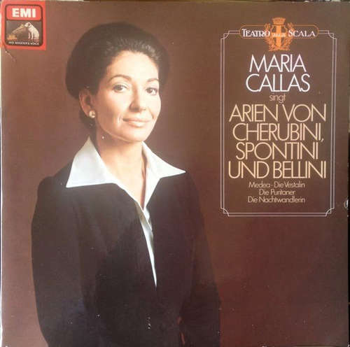 Cover Maria Callas - Singt Arien Von Cherubini, Spontini Und Bellini (LP, Comp) Schallplatten Ankauf
