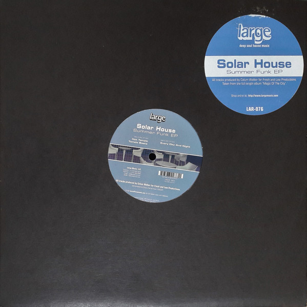 Cover Solar House - Summer Funk EP (12, EP) Schallplatten Ankauf