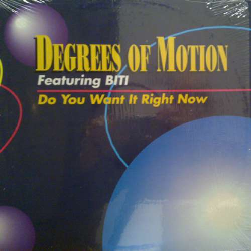 Cover Degrees Of Motion Featuring Biti* - Do You Want It Right Now (12) Schallplatten Ankauf