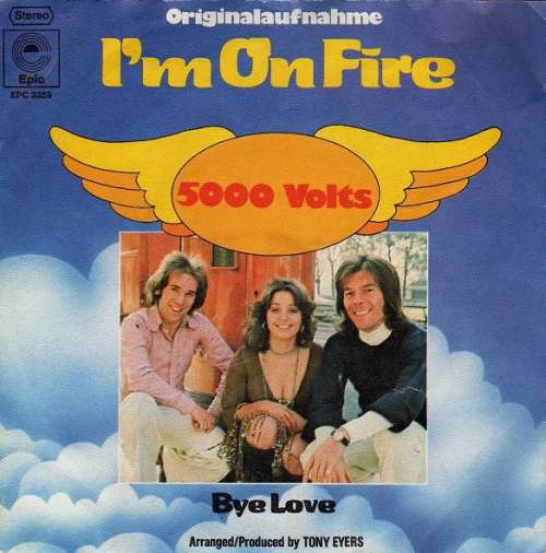Bild 5000 Volts - I'm On Fire (7, Single) Schallplatten Ankauf