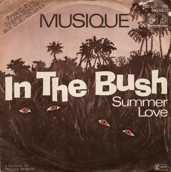 Cover Musique - In The Bush (7, Single) Schallplatten Ankauf