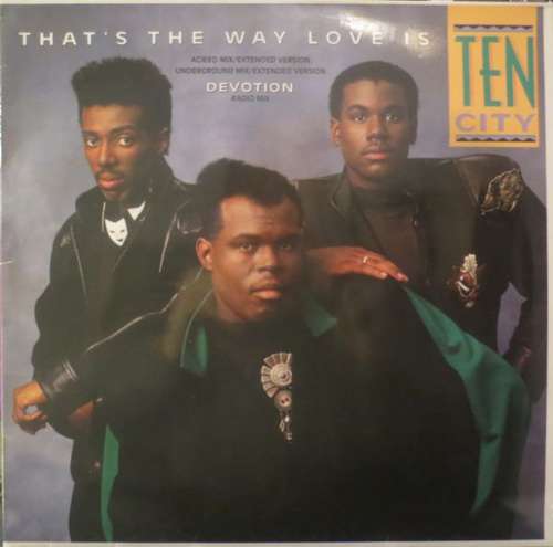 Cover Ten City - That's The Way Love Is (12) Schallplatten Ankauf