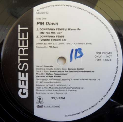 Bild P.M. Dawn - Downtown Venus (12, Promo) Schallplatten Ankauf