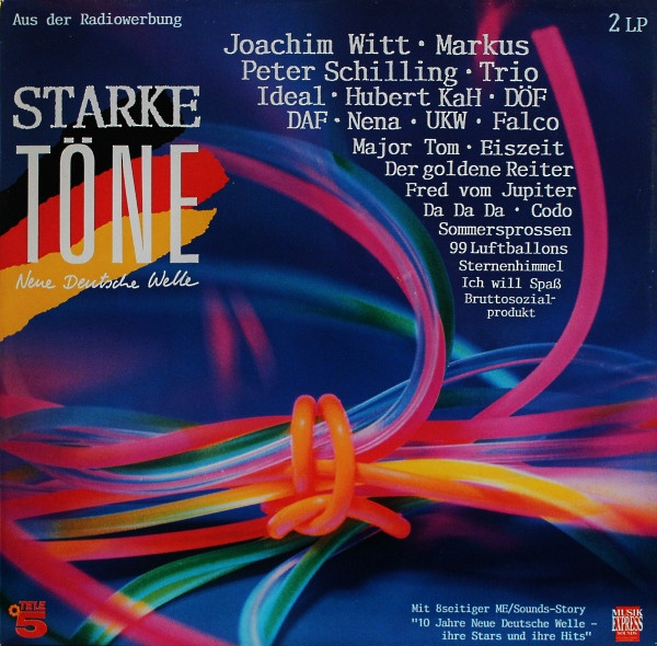 Cover Various - Starke Töne - Neue Deutsche Welle (2xLP, Comp) Schallplatten Ankauf