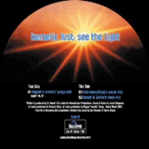 Cover Kemetic Just - See The Light (12) Schallplatten Ankauf