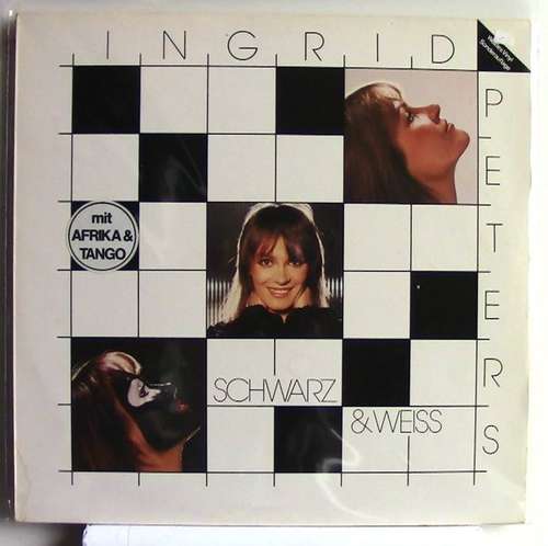 Cover Ingrid Peters - Schwarz  & Weiss   (LP, Whi) Schallplatten Ankauf