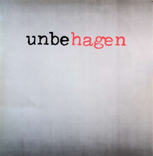 Cover Unbehagen Schallplatten Ankauf