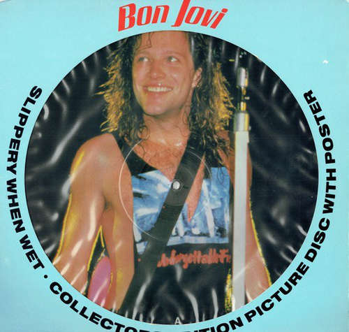 Cover Bon Jovi - Slippery When Wet (LP, Album, Ltd, Pic) Schallplatten Ankauf