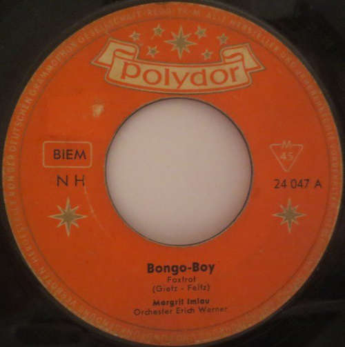 Cover Margrit Imlau - Bongo-Boy (7, Single, Mono) Schallplatten Ankauf
