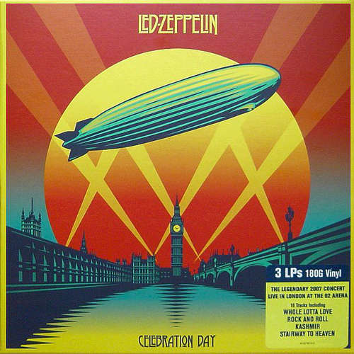 Cover Led Zeppelin - Celebration Day (3xLP, Album, 180 + Box) Schallplatten Ankauf