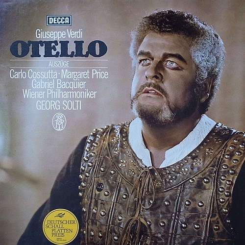 Cover Verdi*, Price*, Cossutta*, Bacquier*, Solti* - Otello (Auszuge) (LP, Album) Schallplatten Ankauf