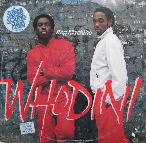Cover Whodini - Rap Machine (12, Maxi) Schallplatten Ankauf