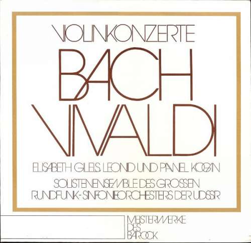 Cover Bach* • Vivaldi* - Violinkonzerte (2xLP) Schallplatten Ankauf
