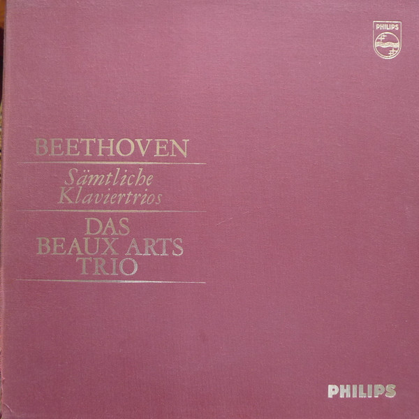 Cover Beethoven*, Das Beaux Arts Trio* - Sämtliche Klaviertrios (4xLP, Mono + Box) Schallplatten Ankauf