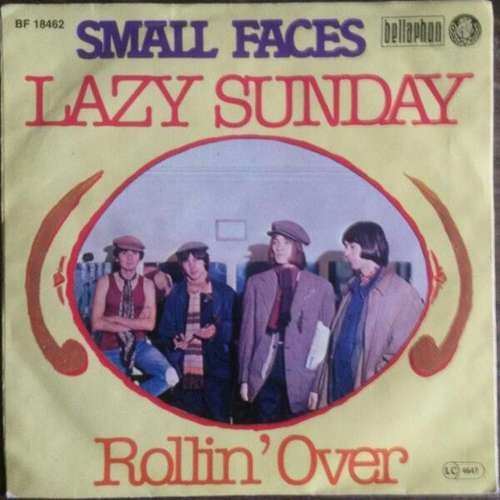 Cover Small Faces - Lazy Sunday / Rollin' Over (7, RE) Schallplatten Ankauf