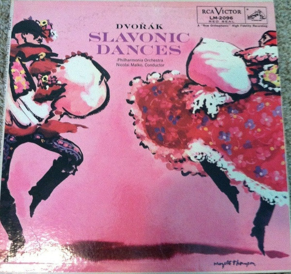 Cover Dvořák* / Philharmonia Orchestra, Nicolai Malko - Slavonic Dances (LP, Album) Schallplatten Ankauf