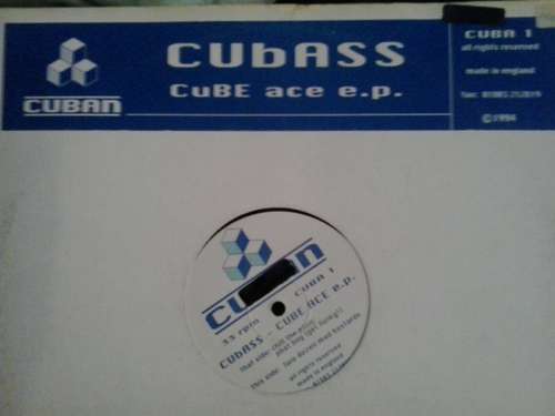 Cover Cubass - Cube Ace E.P. (12) Schallplatten Ankauf