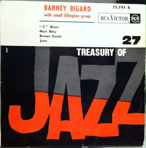 Cover Barney Bigard, Duke Ellington - Treasury Of Jazz N°27 - Barney Bigard With Small Ellington Group (7, EP) Schallplatten Ankauf
