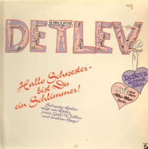 Cover Detlev - Hallo Schwester - Bist Du Ein Schlimmer! (LP) Schallplatten Ankauf