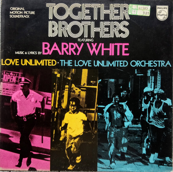 Cover Barry White, Love Unlimited, The Love Unlimited Orchestra* - Together Brothers (Original Motion Picture Soundtrack) (LP, Album) Schallplatten Ankauf