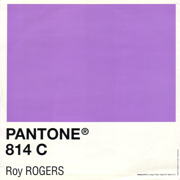 Cover Roy Rogers - Pantone 814 C (12) Schallplatten Ankauf